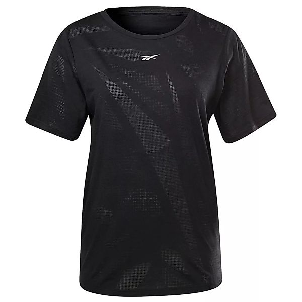 Reebok Burnout Kurzärmeliges T-shirt 2XS Black günstig online kaufen