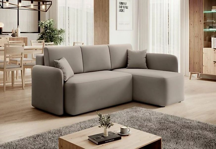 Luxusbetten24 Schlafsofa Designer Sofa Ina, mit Stauraum und Schlaffunktion günstig online kaufen