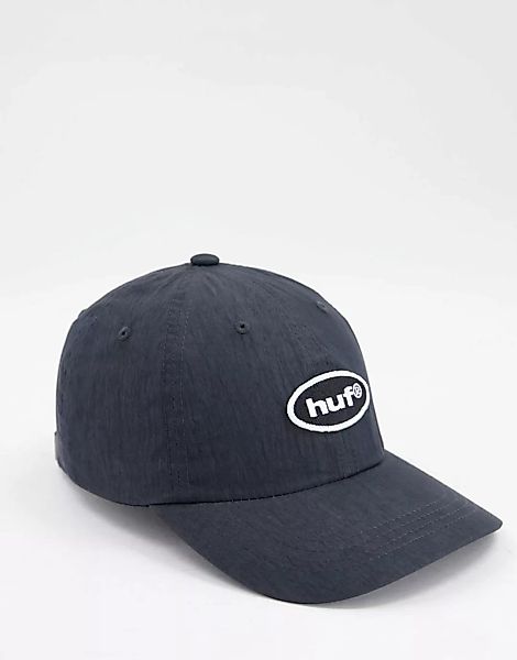 HUF – Link CV 6 – Kappe im Bahnendesign in Marineblau günstig online kaufen