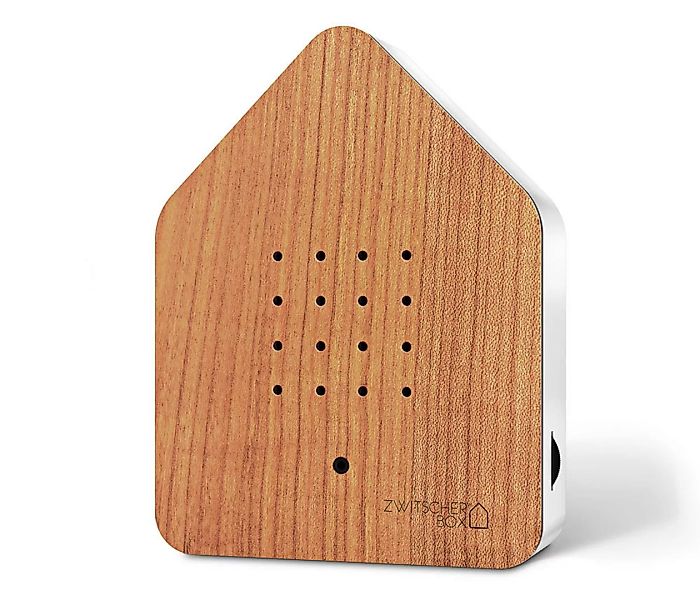 Zwitscherbox Holz Kirschholz/Weiß günstig online kaufen