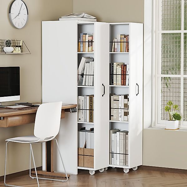 Flieks Bücherregal Hochschrank mit 2 großen günstig online kaufen