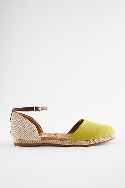Next Geschlossene Espadrilles mit Knöchelriemen Espadrille günstig online kaufen