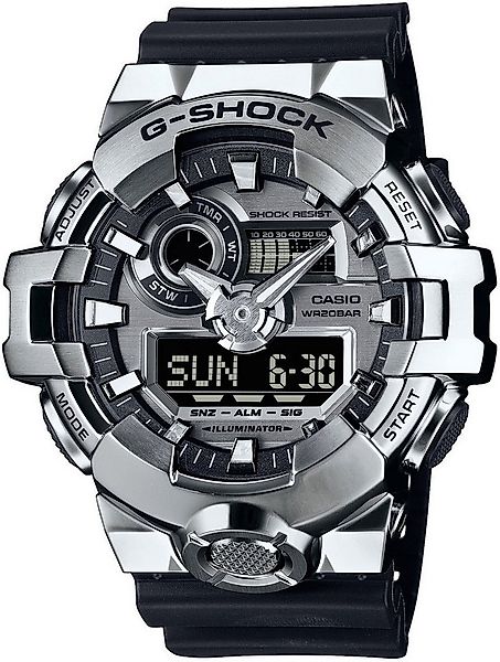 CASIO G-SHOCK Chronograph GM-700-1AER, Quarzuhr, Armbanduhr, Herrenuhr, bis günstig online kaufen