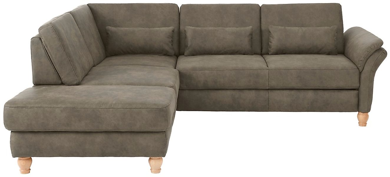 Home affaire Ecksofa »Palace L-Form« incl. Sitztiefenverstellung, wahlweise günstig online kaufen