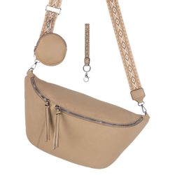EAAKIE Gürteltasche Bauchtasche Umhängetasche Crossbody-Bag Kunstleder günstig online kaufen