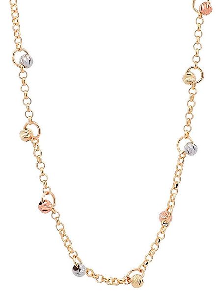 HOPLO Goldkette Goldkette Ankerkette mit Kügelchen 1,5mm Länge 19 cm 585-14 günstig online kaufen