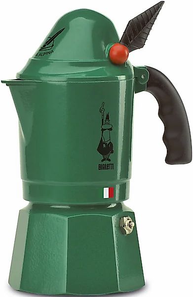 BIALETTI Espressokocher »Break Alpina«, 0,13 l Kaffeekanne, 3 Tassen günstig online kaufen