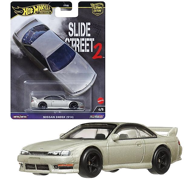 Hot Wheels Spielzeug-Rennwagen Nissan 240 SX S14 HKC83 Hot Wheels Car Cultu günstig online kaufen