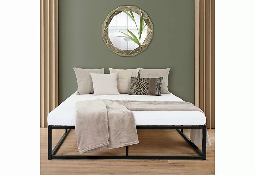 ML-DESIGN Metallbett Bett für Schlafzimmer mit Lattenrost auf Stahlrahmen r günstig online kaufen