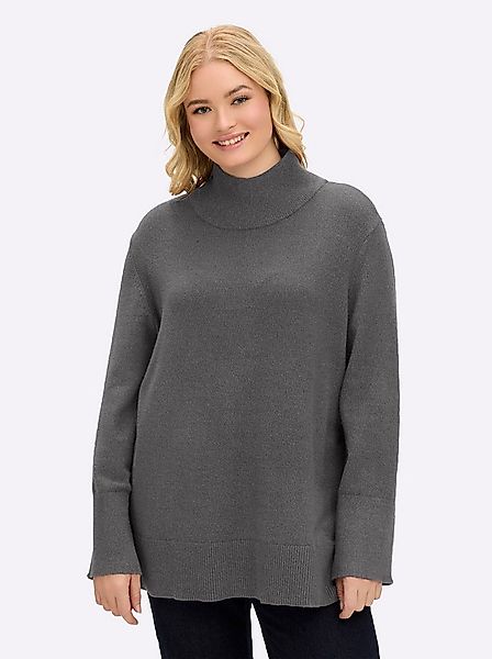 Sheego Strickpullover Pullover Langarm Jersey günstig online kaufen