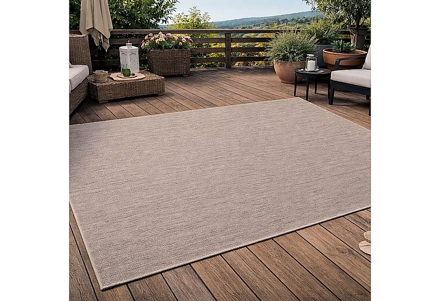 Steffensmeier Teppich Gotland, Rechteckig, In- und Outdoor, wasserfest günstig online kaufen