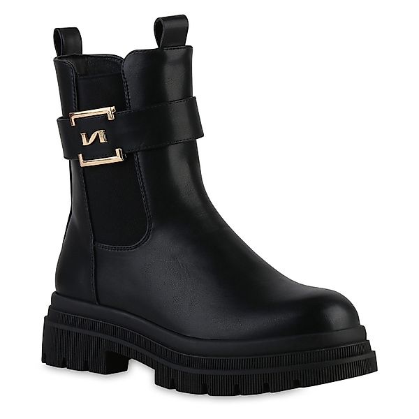 VAN HILL 841854 Plateaustiefelette Schuhe günstig online kaufen