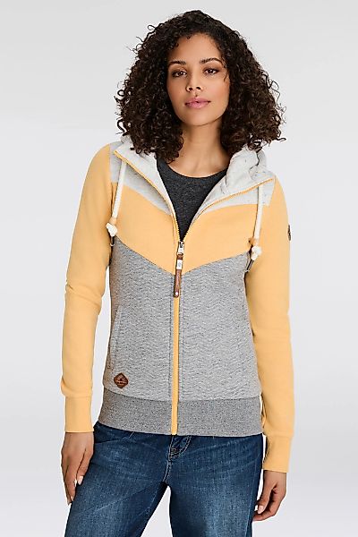 Ragwear Sweatjacke "TREGA ZIP O", im Colorblocking-Design günstig online kaufen