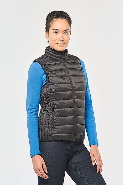 Kariban Outdoorjacke Leichte Damen-Steppweste günstig online kaufen