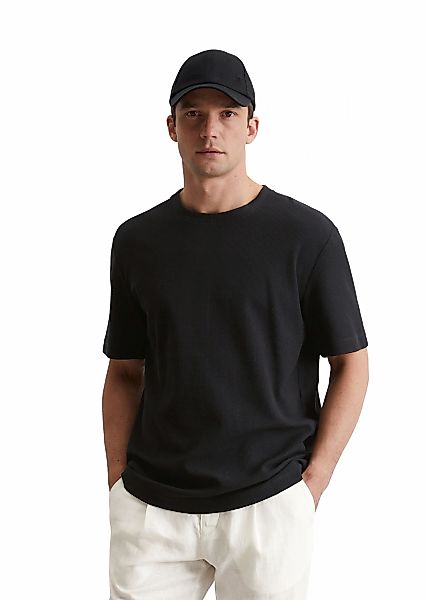 Marc OPolo T-Shirt "mit feiner Waffelstruktur" günstig online kaufen
