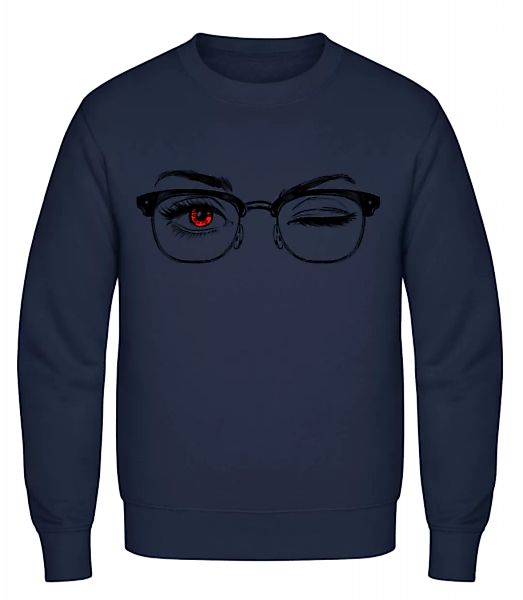 Hipster Augen Rot · Männer Pullover günstig online kaufen