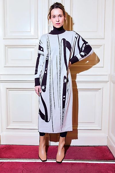 Kleid Olivia, Tee Big Aus Merino Wolle Rws günstig online kaufen