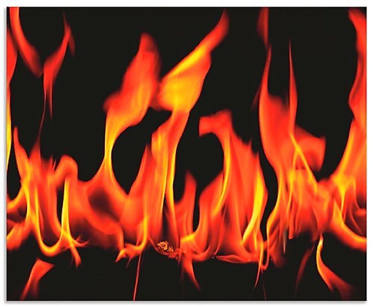 Artland Küchenrückwand »Feuer 2 - Flammen«, (1 tlg.), Alu Spritzschutz mit günstig online kaufen