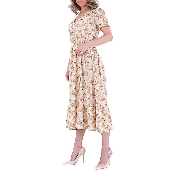 Ital-Design Sommerkleid Damen Freizeit Geblümt Sommerkleid günstig online kaufen