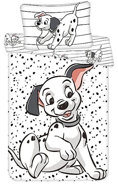 Disney Kinderbettwäsche Disney Kinderbettwäsche 101 Dalmatiner 100x135 + 40 günstig online kaufen