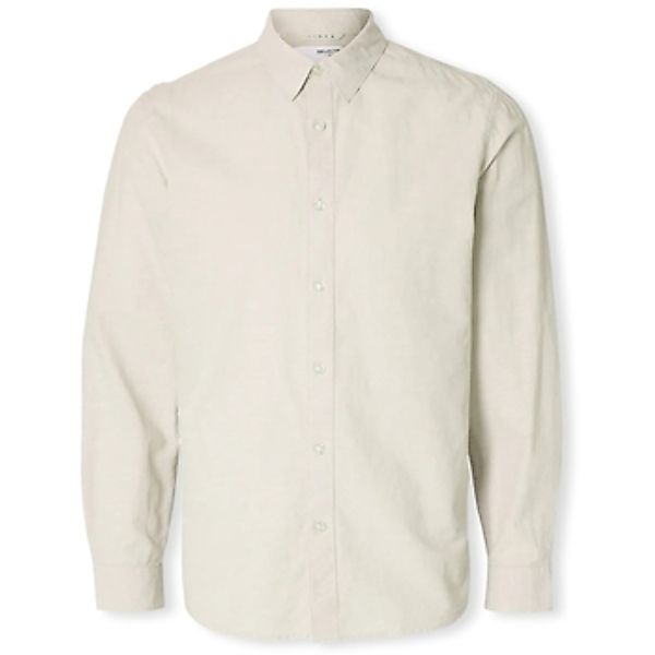 Selected Leinenhemd SLHSLIMNEW-LINEN SHIRT LS NOOS unifarben günstig online kaufen