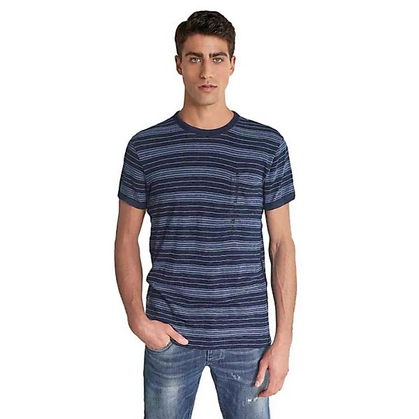 Salsa Jeans All Over Kurzärmeliges T-shirt 2XL Blue günstig online kaufen