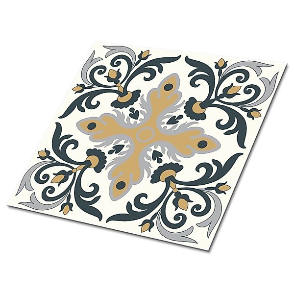 Tulup PVC Fliesen Selbstklebende 30 cm x 30 cm Set von 9 Klassische Klebefl günstig online kaufen