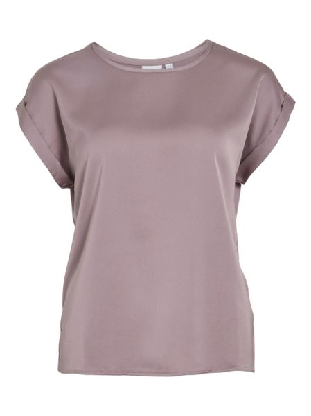 Vila Kurzarmbluse VIELLETTE S/S SATIN TOP günstig online kaufen