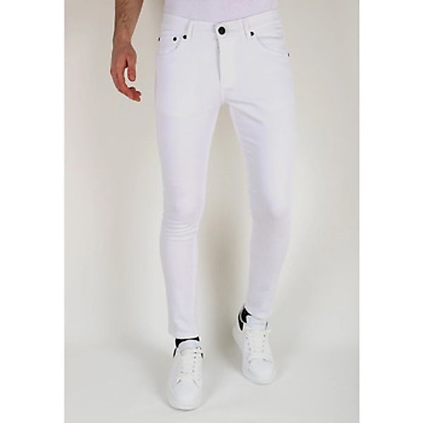 Mario Morato  Slim Fit Jeans Neat White Slim Jeans Mit Stretch günstig online kaufen