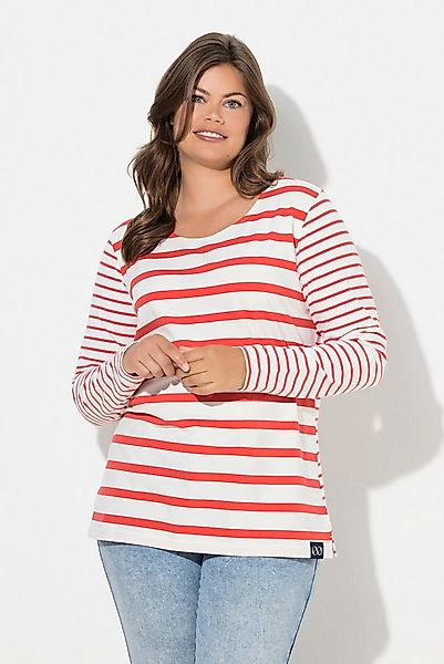 Laurasøn T-Shirt Ringelshirt Langarm Rundhalsausschnitt günstig online kaufen