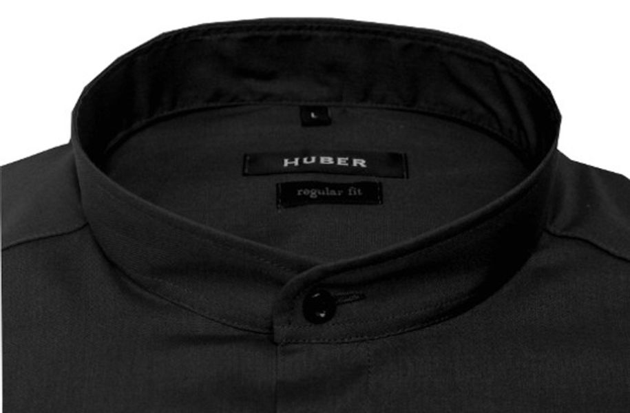 Huber Hemden Langarmhemd HU-9008 Stehkragen, Knopfleiste, günstig online kaufen