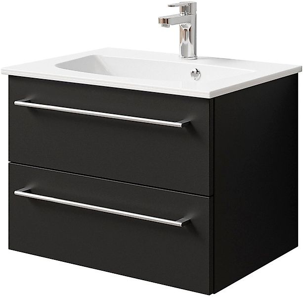 Saphir Waschtisch »Serie 6025 Mineralmarmor-Waschtisch mit Unterschrank, 67 günstig online kaufen