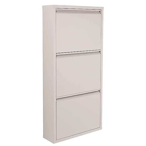 Metall Schuhkipper modern für die Wandmontage Taupe pulverbeschichtet günstig online kaufen