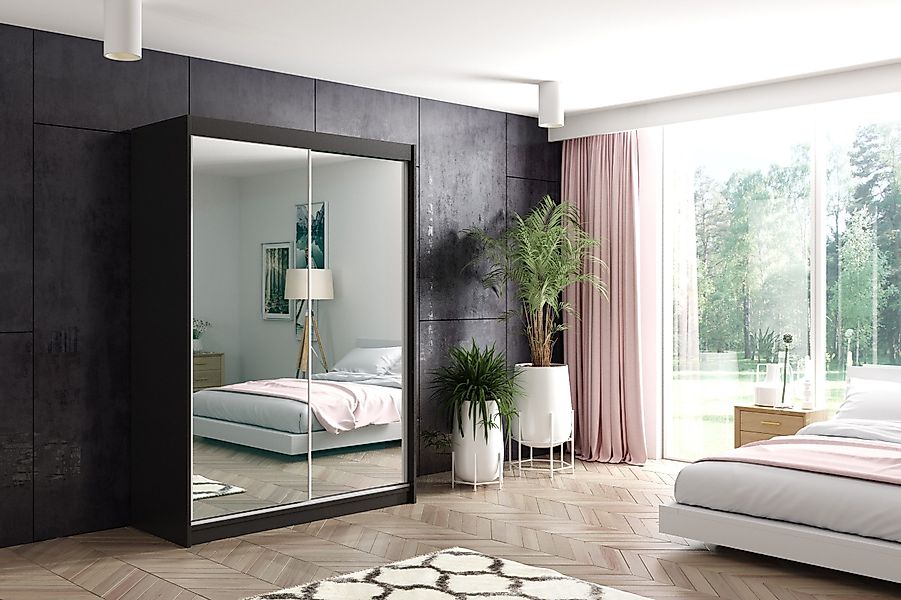ALTDECOR Schiebetürenschrank DEBI (Kleiderschrank Garderobenschrank mit günstig online kaufen