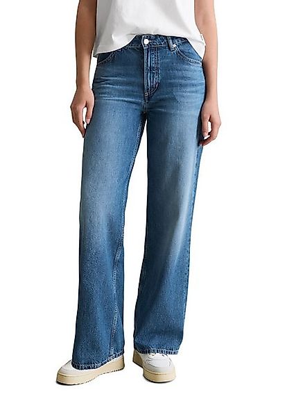 Marc O'Polo DENIM Weite Jeans aus leichter Bio-Baumwoll-Qualität günstig online kaufen