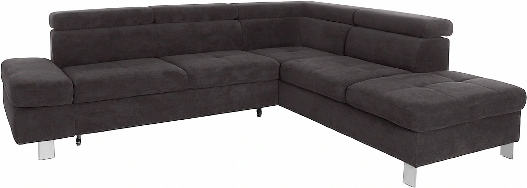exxpo - sofa fashion Ecksofa »Fiji, L-Form«, mit Kopf- bzw. Rückenverstellu günstig online kaufen