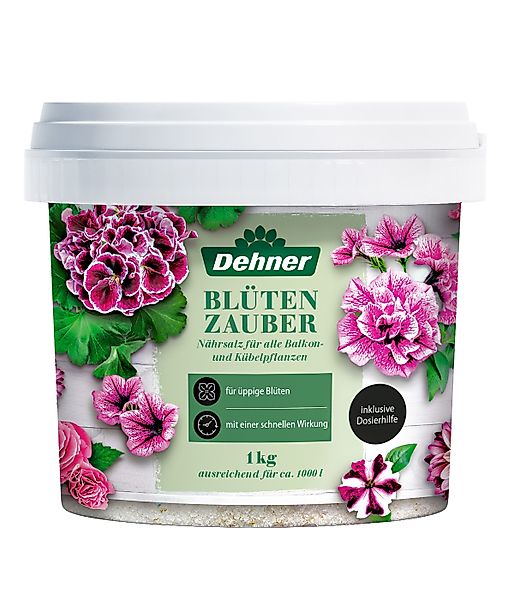 Dehner Gartendünger für Balkonpflanzen/Kübelpflanzen, 1 kg günstig online kaufen