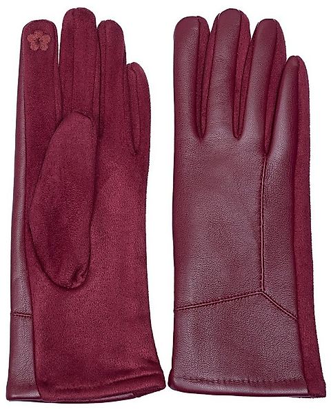 Caspar Strickhandschuhe GLV015 klassisch elegante uni Damen Handschuhe günstig online kaufen