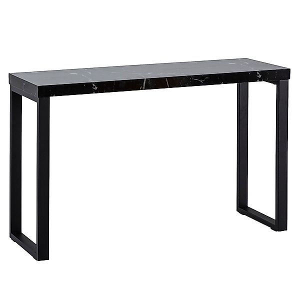 Wohnling Konsolentisch WL6.909 (Marmor-Optik Schwarz 120 günstig online kaufen