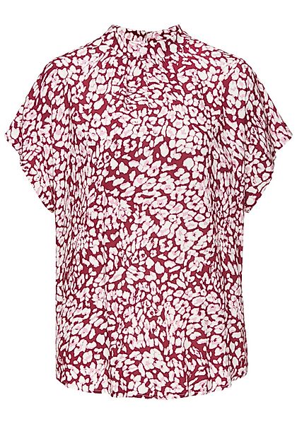 LASCANA Kurzarmbluse, mit Alloverdruck, Damenbluse, sportlich elegant günstig online kaufen