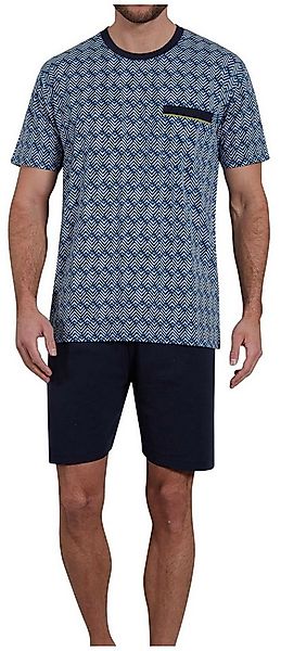 GÖTZBURG Shorty Herren Pyjama kurz (2 tlg) Baumwolle günstig online kaufen