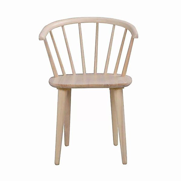 Esszimmerstuhl aus Holz massiv White Wash (2er Set) günstig online kaufen