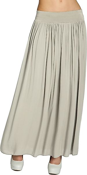 Caspar Faltenrock RO034 leichter langer eleganter günstig online kaufen