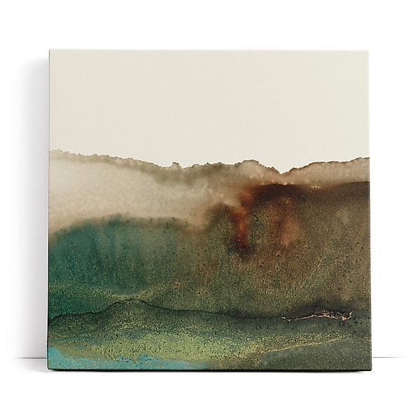 möbel-direkt.de Leinwandbild Abstraktes Bild Brauntöne Wasserfarben günstig online kaufen