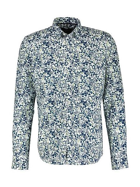 LERROS Langarmhemd "LERROS Floral-bedrucktes Herrenhemd mit Stretchanteil" günstig online kaufen