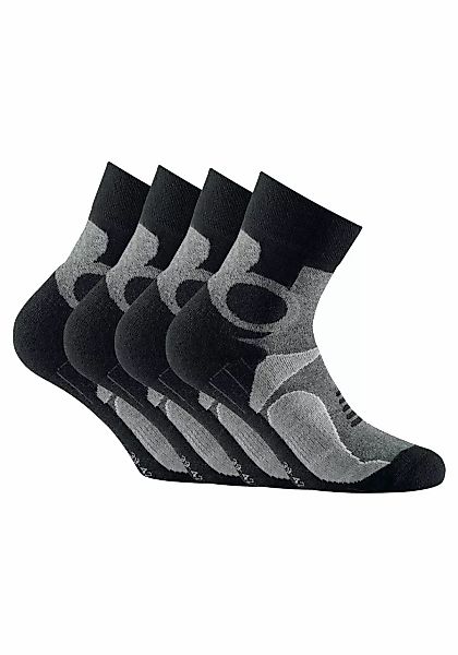 Rohner Socks Kurzsocken "Socken Trekking Quarter 2-er pack 4er Pack" günstig online kaufen