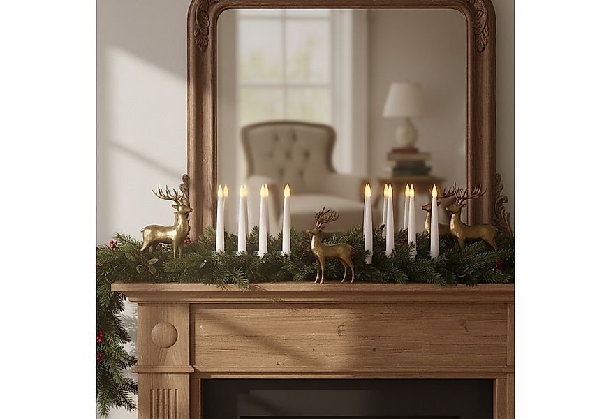 my home LED Dekolicht LED Kerzen Nurvo, Timerfunktion, mehrere Helligkeitss günstig online kaufen