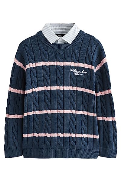 Next Rundhalspullover Rundhalspullover im Lagenlook mit günstig online kaufen