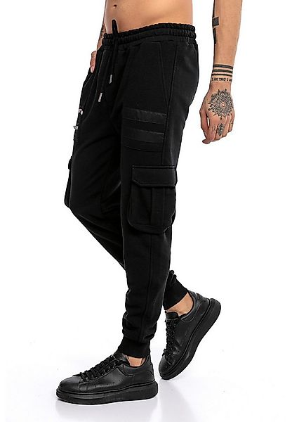 RedBridge Jogginghose im Cargo Design - Bequeme Passform mit Zipper Details günstig online kaufen