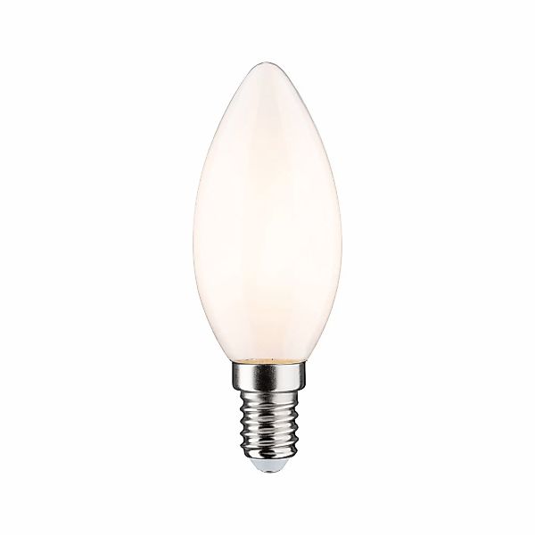 Paulmann "Classic White LED Kerze E14 470lm 4,5W 2700K dimmbar Opal" günstig online kaufen